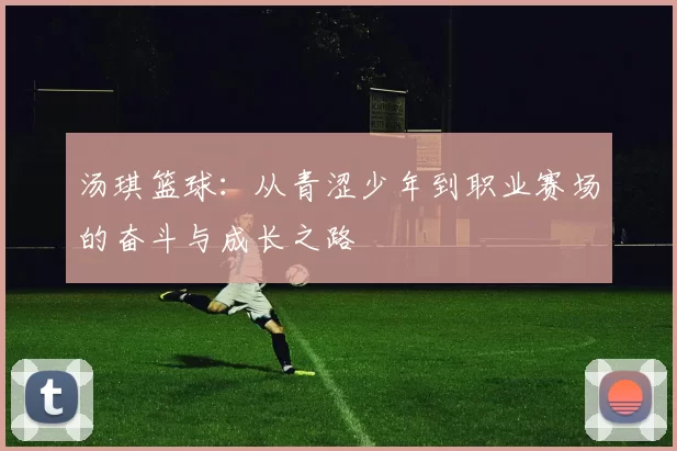 汤琪篮球：从青涩少年到职业赛场的奋斗与成长之路